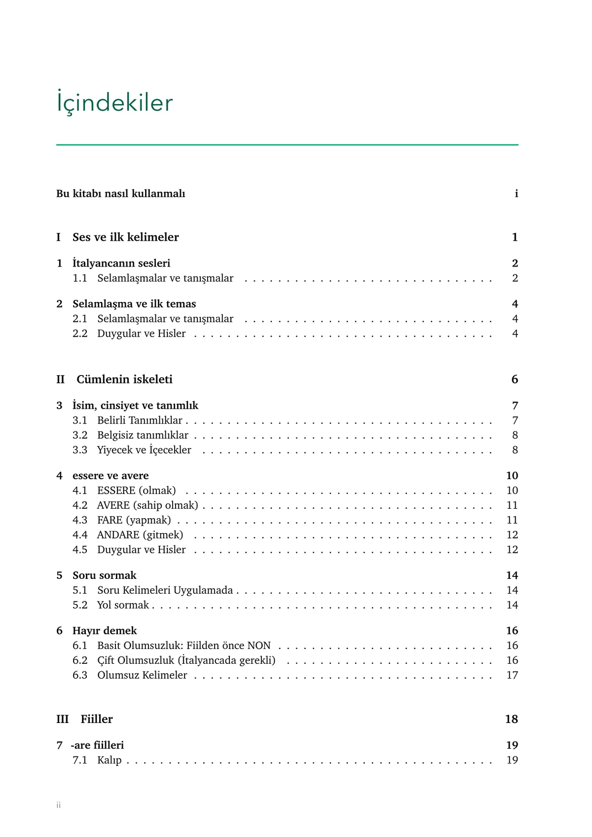 İtalyanca A1 Eksiksiz Başlangıç Paketi — 1/4